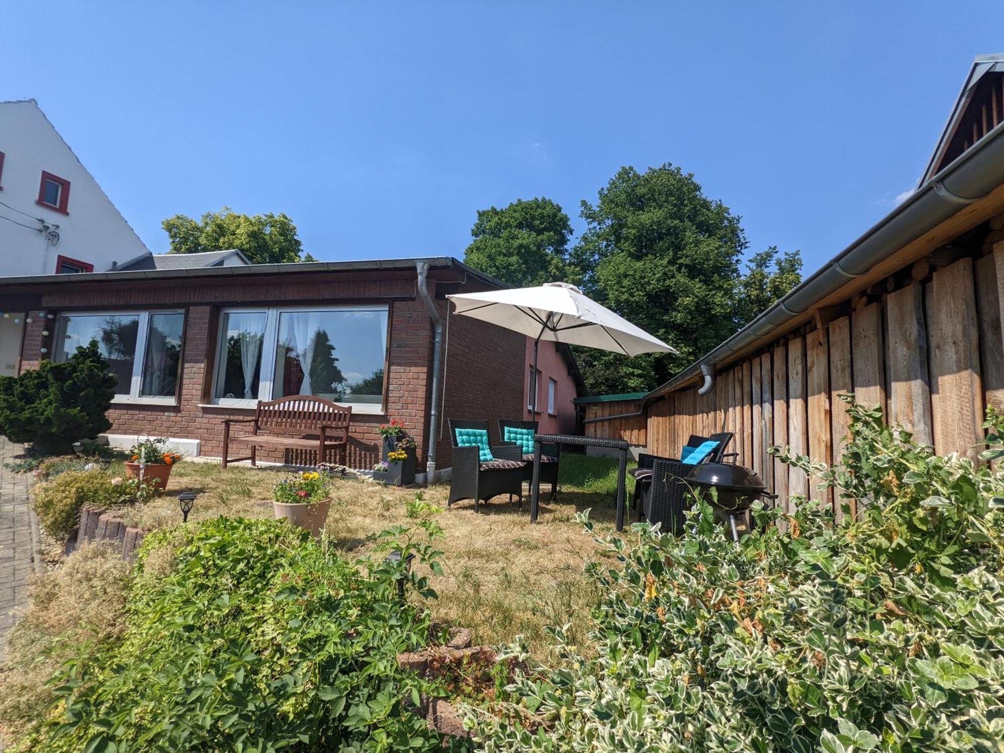 Appartement W4 - Urlaubsmagie- Pool, Terrasse, Barbecue à Lichtenhain  Extérieur photo