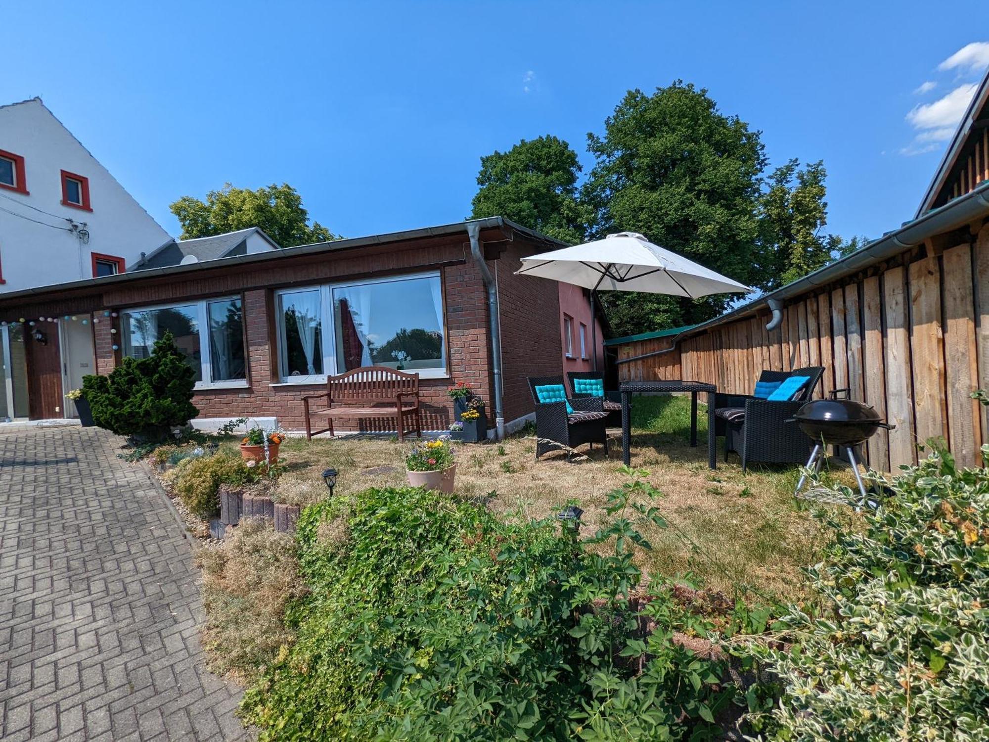 Appartement W4 - Urlaubsmagie- Pool, Terrasse, Barbecue à Lichtenhain  Extérieur photo
