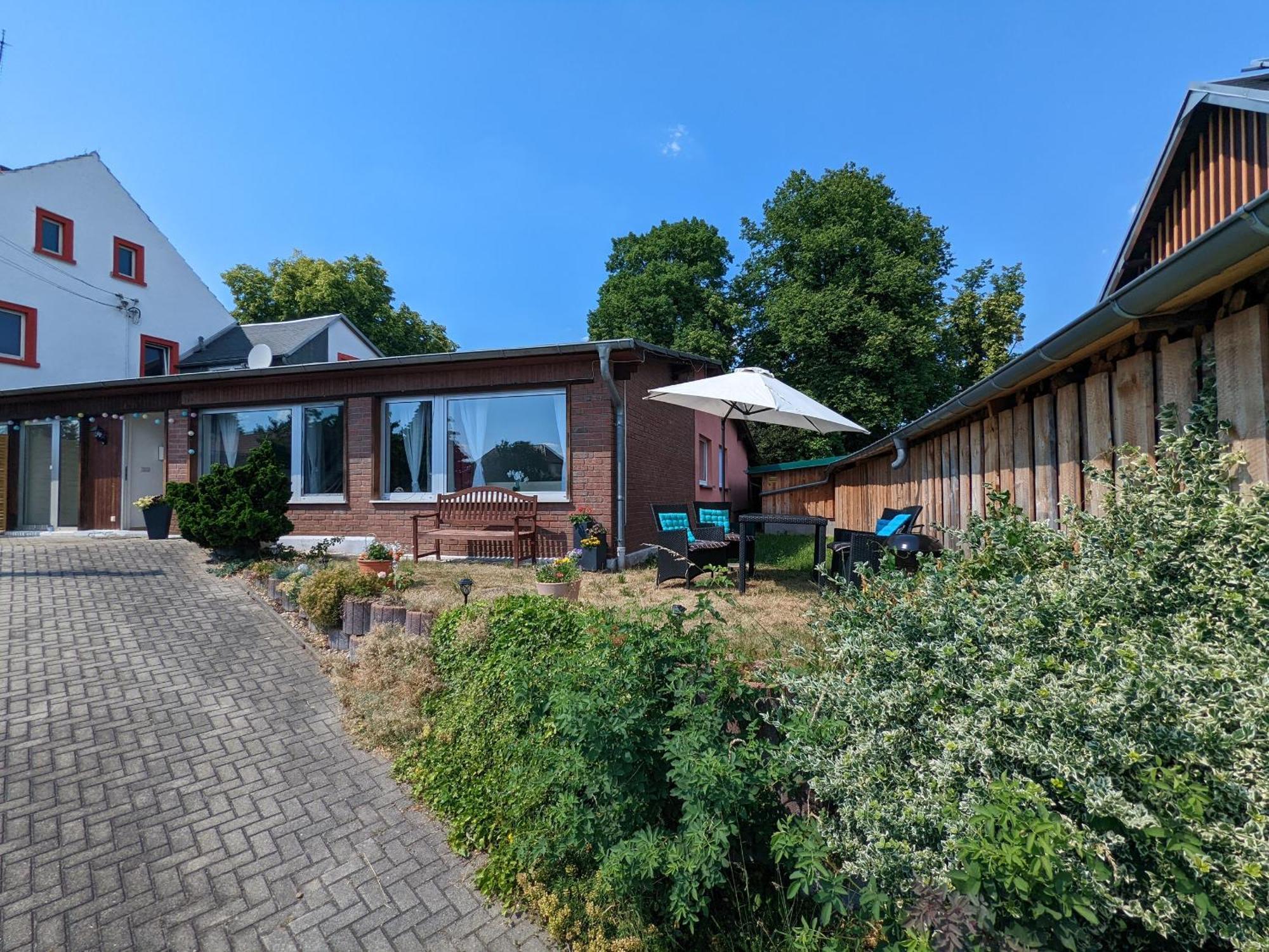 Appartement W4 - Urlaubsmagie- Pool, Terrasse, Barbecue à Lichtenhain  Extérieur photo